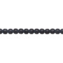 4mm - Czech - Opaque Matte - Strand (16") - Glass Druk Round Bead