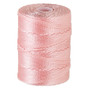 Thread, C-Lon®, nylon. 1 x Spool Size 0.5mm - 92yds (3-ply twisted) Bubblegum