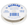 3-Strand 0.012" - Acculon® - Ant Gold - 100 Foot spool - Nylon-coated Stainless Steel Beading Wire