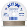 7-Strand 0.020" - Acculon® - Ant Gold - 100 Foot spool - Nylon-coated Stainless Steel Beading Wire