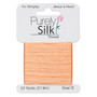 Thread, Purely Silk™, Tangerine. 1 x Card Size E - 24yds
