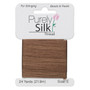 Thread, Purely Silk™, Chesnut. 1 x Card Size E - 24yds