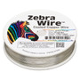 1 x reel of Zebra Wire round - 26 guage (115 yards, 105 metres) Silver
