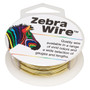 1 x reel of Zebra Wire round - 18 guage (10 yards, 9 metres) Gold