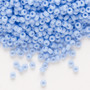 8-494 - 8/0 - Miyuki - Opaque Blue Agate - 50gms - Glass Round Seed Bead