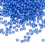 8-417FR - 8/0 - Miyuki - Opaque Matte Rainbow Cyan Blue - 50gms - Glass Round Seed Bead
