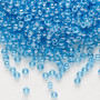 8-321D - 8/0 - Miyuki - Translucent Luster Ocean Blue - 50gms - Glass Round Seed Bead