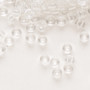 6-131 - 6/0 - Miyuki - Crystal Clear - 25gms - Glass Round Seed Bead