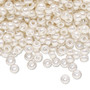 6-592 - 6/0 - Miyuki - Opaque Luster Antique Ivory Pearl - 25gms - Glass Round Seed Bead