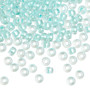 6-4610 - 6/0 - Miyuki - Translucent Pearlized Colour Lined Aqua - 25gms - Glass Round Seed Bead