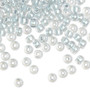 6-4608 - 6/0 - Miyuki - Translucent Pearlized Colour Lined Lt Blue - 25gms - Glass Round Seed Bead
