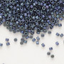 DB1052 - 11/0 - Miyuki Delica - Opaque Matte Metallic Gold Luster Rainbow Lavender Blue - 7.5gms - Cylinder Seed Beads