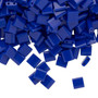 TL414 - Miyuki Tila - Opaque Cobalt - 10gms - Two Hole Square glass beads
