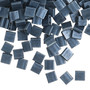 TL2001 - Miyuki Tila - Opaque Matte Gunmetal Blue - 10gms - Two Hole Square glass beads