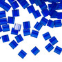 TL151 - Miyuki Tila - Transparent Blueberry - 40gms - Two Hole Square glass beads