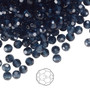 4mm - Preciosa Czech - Montana - 24pk - Faceted Round Crystal