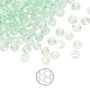 4mm - Preciosa Czech - Chrysolite - 24pk - Faceted Round Crystal