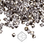 4mm - Preciosa Czech - Crystal Starlight Gold - 48pk - Faceted Bicone Crystal