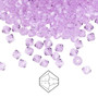 4mm - Preciosa Czech - Violet - 48pk - Faceted Bicone Crystal