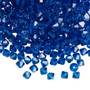 4mm - Preciosa Czech - Capri Blue - 720pk - Faceted Bicone Crystal