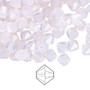 6mm - Preciosa Czech - Rose Opal - 24pk - Faceted Bicone Crystal