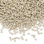 11-4201 - 11/0 - Miyuki - Duracoat® Opaque Galvanized Silver - 25gms - Glass Round Seed Bead