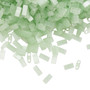 HTL2559 - Miyuki - Translucent Silk Luster Mint Green - 5mm x 2.3mm - 40gms (approx 1000 beads) - Half Tila Beads (two-hole)