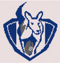 Peyote Bead North Melbourne Football Club Logo Pattern Download