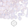 6mm - Preciosa Czech - Rose Opal - 144pk - Faceted Bicone Crystal