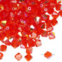 6mm - Preciosa Czech - Hyacinth AB - 144pk - Faceted Bicone Crystal