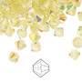 6mm - Preciosa Czech - Jonquil AB - 144pk - Faceted Bicone Crystal