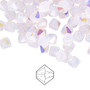 6mm - Preciosa Czech - Rose Opal AB - 144pk - Faceted Bicone Crystal