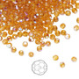 3mm - Preciosa Czech - Topaz AB - 24pk - Faceted Round Crystal