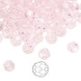 6mm - Preciosa Czech - Pink Sapphire - 24pk - Faceted Round Crystal