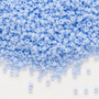 11-494F - 11/0 - Miyuki - Opaque Matte Blue Agate - 25gms - Glass Round Seed Bead