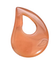 LAST STOCK: Gemstone teardrop Pendant 35mm x 50mm,  no hole