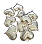 LAST STOCK: 10 x Base metal two sided Hollow Heart Charms / Pendants 20mm x 20mm