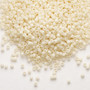 DB0732 - 11/0 - Miyuki Delica - Opaque Ivory - 250gms - Cylinder Seed Beads