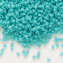DB0729 - 11/0 - Miyuki Delica - Opaque Turquoise Green - 250gms - Cylinder Seed Beads