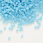 DB0215 - 11/0 - Miyuki Delica - Opaque Rainbow Luster Turquoise Blue - 250gms - Cylinder Seed Beads