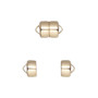 Clasp, Mag-Lok®, magnetic, 14Kt gold-filled, 8.6x7.7mm barrel. Sold individually.