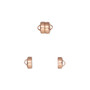 Clasp, Mag-Lok®, magnetic, copper, 5.9x4.8mm barrel. Sold per pkg of 12.