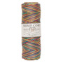 Cord, Hemptique®, polished hemp, variegated rainbow, 0.5mm diameter, 10-pound test. Sold per 205-foot spool.
