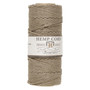 Cord, Hemptique®, polished hemp, dusty olive, 1mm diameter, 20-pound test. Sold per 205-foot spool.