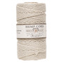 Cord, Hemptique®, polished hemp, natural, 1.8mm diameter, 48-pound test. Sold per 205-foot spool.