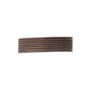 French wire, enamel-coated brass, brown, 0.7-0.9mm tube. Sold per pkg of (2) 19-1/2 inch strands.