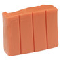 Polymer clay, Sculpey® PREMO, burnt orange. Sold per 2-ounce bar.