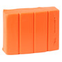 Polymer clay, Sculpey® PREMO, orange. Sold per 2-ounce bar.