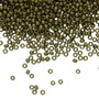 TR-11-617 - 11/0 - TOHO BEADS® - Opaque Matte Dark Olive - 7.5gms - Glass Round Seed Beads