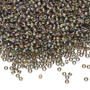 TR-11-999 - 11/0 - TOHO BEADS® - Gold Lined Translucent Rainbow Black Diamond - 50gms - Glass Round Seed Beads